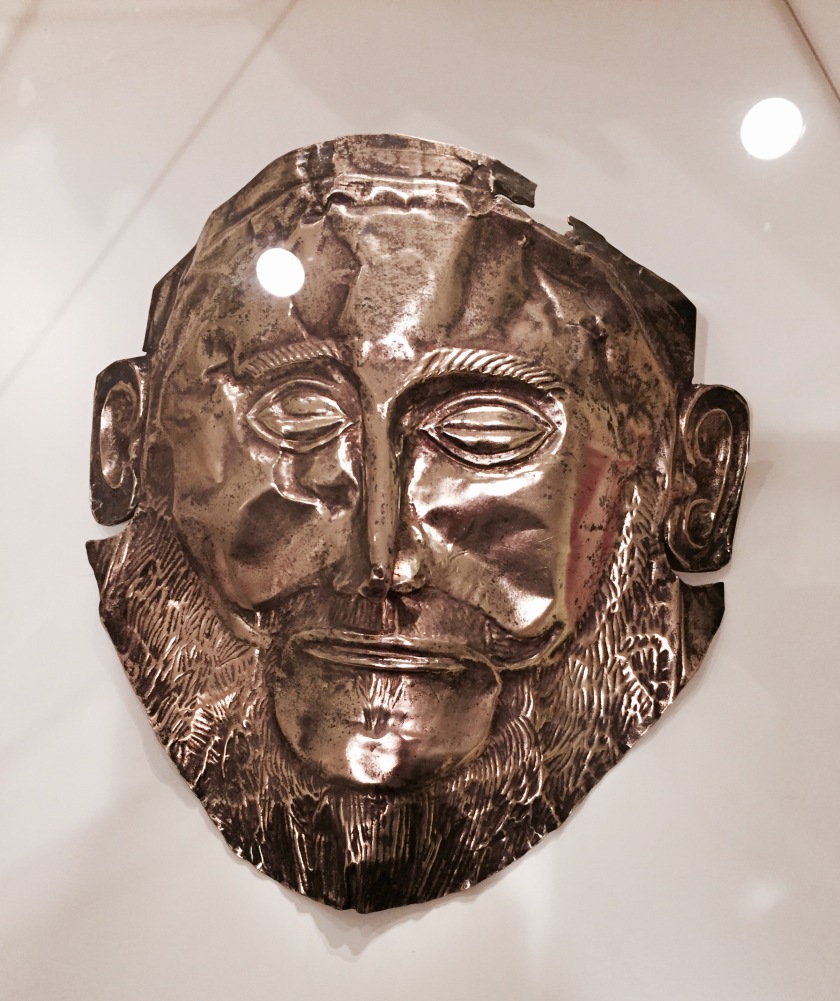 Copy of the mask of Agamemenon