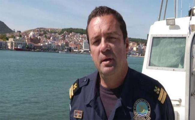 Kyriakos Papadopoulos, coast guard captain on the island of Lesvos, who rescued countless refugees from drowning